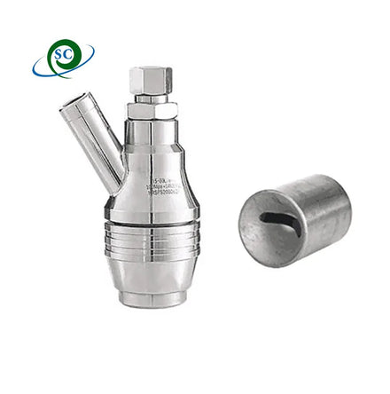 High-pressure Water Blasting Gun Sandblasting Machine for Rust Removal Boron Carbide Nozzle Tungsten Steel Flat Nozzle