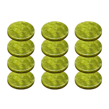 Professional Green Tool Reusable Stand False Makeup Crystal Pallet Jade Stone Glue Tray Eyelash Extension Eye Lash Pad Holder