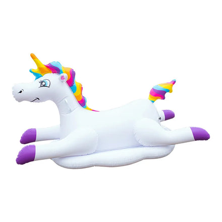 Adults & Kids PVC Inflatable Pool Floats Flamingo & Unicorn Lake/Beach Raft Lounge Summer Floaty Toy for Outdoor Fun