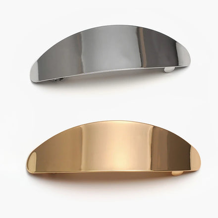 European and American Trending Hot Selling Barrette Fashion Style Silver Metal Hairpin Hair Clip Accessories for Girls