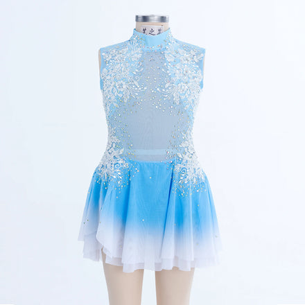 YIZHIJIAN Artistic Gymnastics Uniform Fitness Competition Figure Skating Art Exam Cheerleading Professional Training Skirt