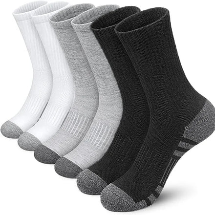 Factory Directly Make Cheap Men's Cotton Solid Worker Socks Custom Sport Crew Soft Breathy Socks for Worker