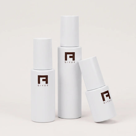 50ml White Small Reusable Cosmetic Containers Personalized Hand Lotion Dispenser Bottles with Pump Sprayer Shampoo Bottles Stock