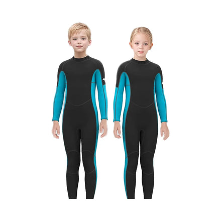 Sinodiving for One Piece 3mm Neoprene Wetsuit for Kids Waterproof Boys and Girls Snorkeling Surfing and Diving Suits