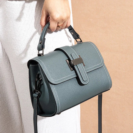 New Fashion Luxury Crossbody Designer Handbags Real Cow Leather Handbag Women's Famous Brands Cowhide Women Bags for Girls Bag