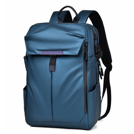 Men's Large Capacity Oxford Waterproof Travel Backpack High School Student School Bag Anti-theft Feature Boys Laptop Backpack