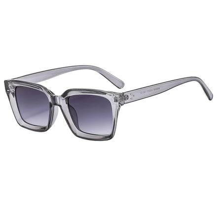 2024 Trendy Retro Concave Sunglasses Square Frame UV400 Optical Lenses PC Material Custom Colored Metal Hinge Unisex Wholesale