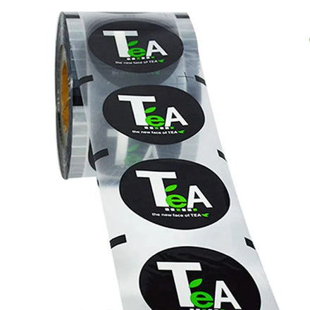 TeA Pattern Sealing Film Can Sealing 3000pcs Cup for 90mm 95mm Disposable Milk Tea Plastic PP Cups
