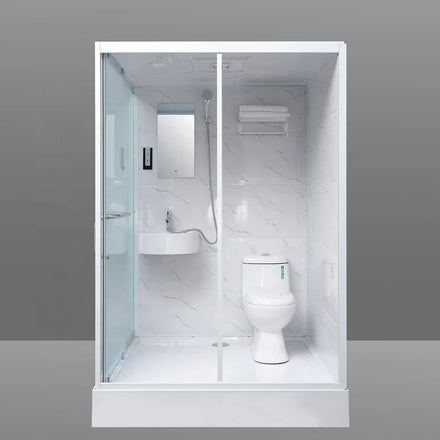 New Modern Luxury Multi-function Ready Made Toilet Shower Cubicle Set Prefab Bathroom Unit