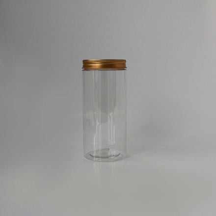 50ml 100ml 120ml 150ml 200ml 250ml 4oz 8oz Clear Plastic PET Container Food Jar with Custom Plastic Lid Metal Lid