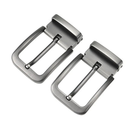 LQbelt New 40MM Pin Buckle for 3.8CM Belt With Holes Alloy Buckles Factory Custom Logo Wholesale Stock