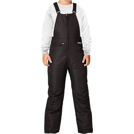 ARCTIX - Babero de Nieve con Aislamiento para jóvenes, Color Negro, Mediano