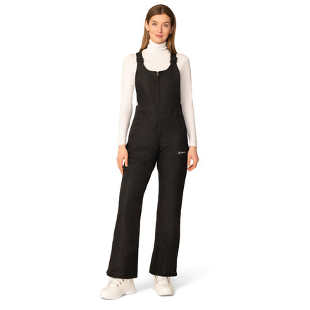 Arctix de Mono de Babero para Mujer, Mujer niña, Negro