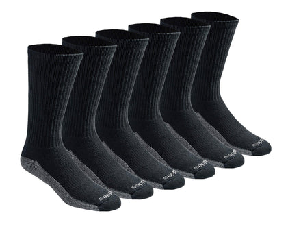 Dickies - Dri-tech - Calcetines deportivos con control de humedad para hombre - negro -