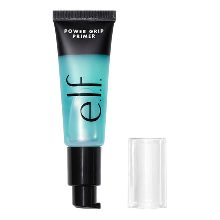 e.l.f. Cosmetics Power Grip Primer, Gel-Based & Hydrating Face Primer For Smoothing Skin & Gripping Makeup, Moisturizes & Primes, 6 Oz, Clear, 0.811 ml (Pack of 1)