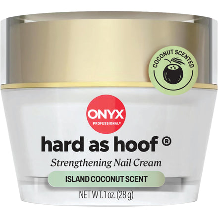 Hard As Hoof Crema Fortalecedora de Uñas Con Aroma a Cereza y Almendra - Previene Roturas, Astillas y Grietas, Fortalece y Promueve el Crecimiento - 1 oz por Hoof