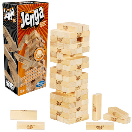 Hasbro Gaming - Jenga, Juego de Habilidad (versión en inglés)