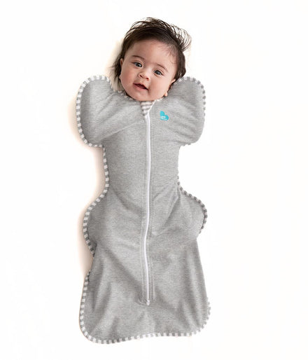 Love to Dream - Arrullo LTD101001GRS envolvente de saco de dormir para bebés (de 3.5 a 6 kg), color gris