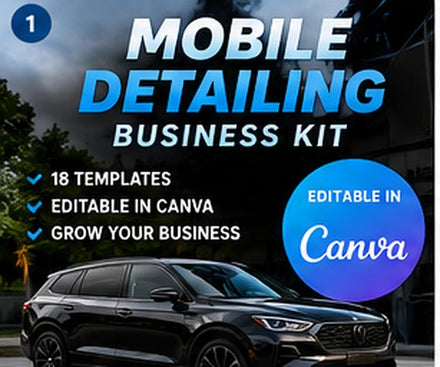 Mobile Detailing Business Kit | JoyPrint17