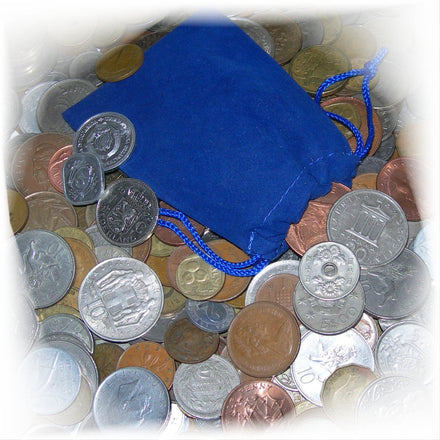 Moenich World Coin Grab Bag - 50 Coin Assortment by Moenich Coins & Collectibles