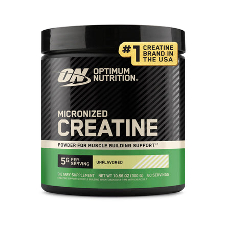 Optimum Nutrition Micronized Polvo Creatina Monohidrato sin Sabor - 317 gr