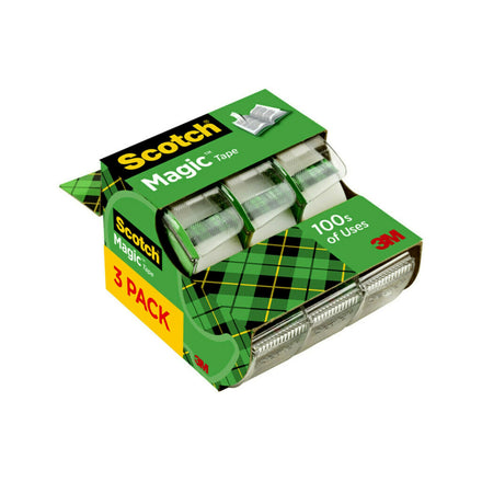 Scotch 3105 Magictm Cinta adhesiva de 3/4" x 300" (3 unidades)