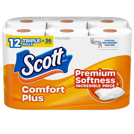 Scott Comfortplus Papel higiénico papel higiénico, 231 unidades