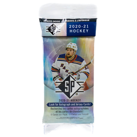 Upper Deck 2021/22 SP Authentic NHL Hockey Hanger-Pack