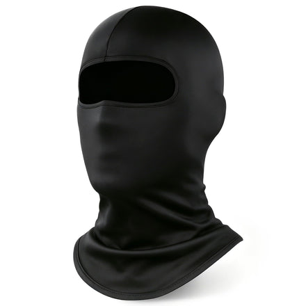 YESLIFE Máscara de esquí, máscara Facial para Hombres y Mujeres, esquí, Snowboard, Motocicleta, protección UV y protección contra el Viento, Negro -, Talla única