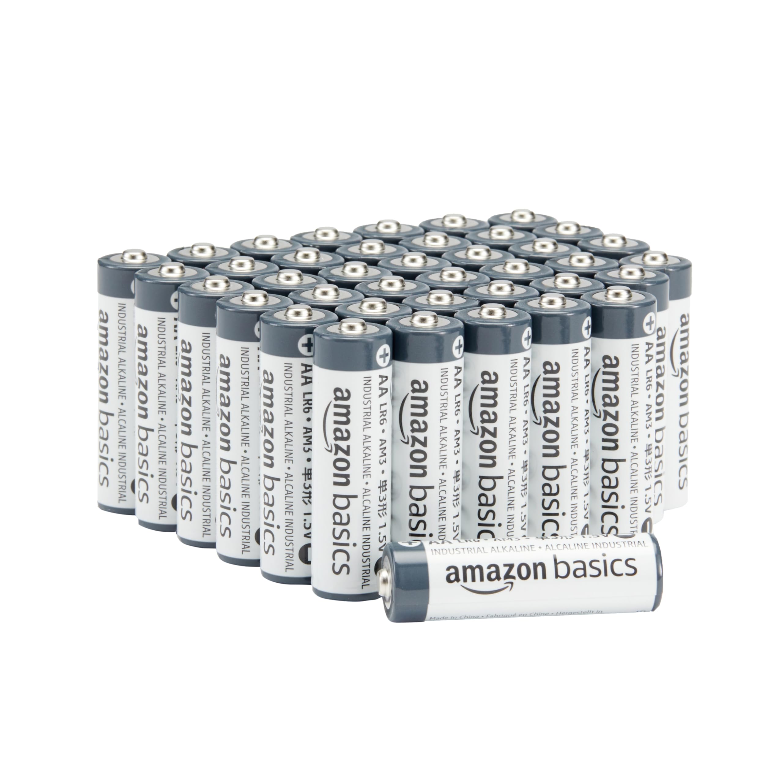 Amazon Basics Pilas Alcalinas AA (Pack de 40)