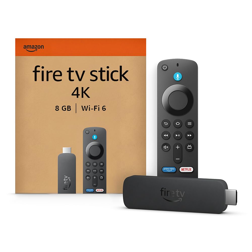 Amazon Fire TV Stick 4K, Wi-Fi 6 y Dolby Vision