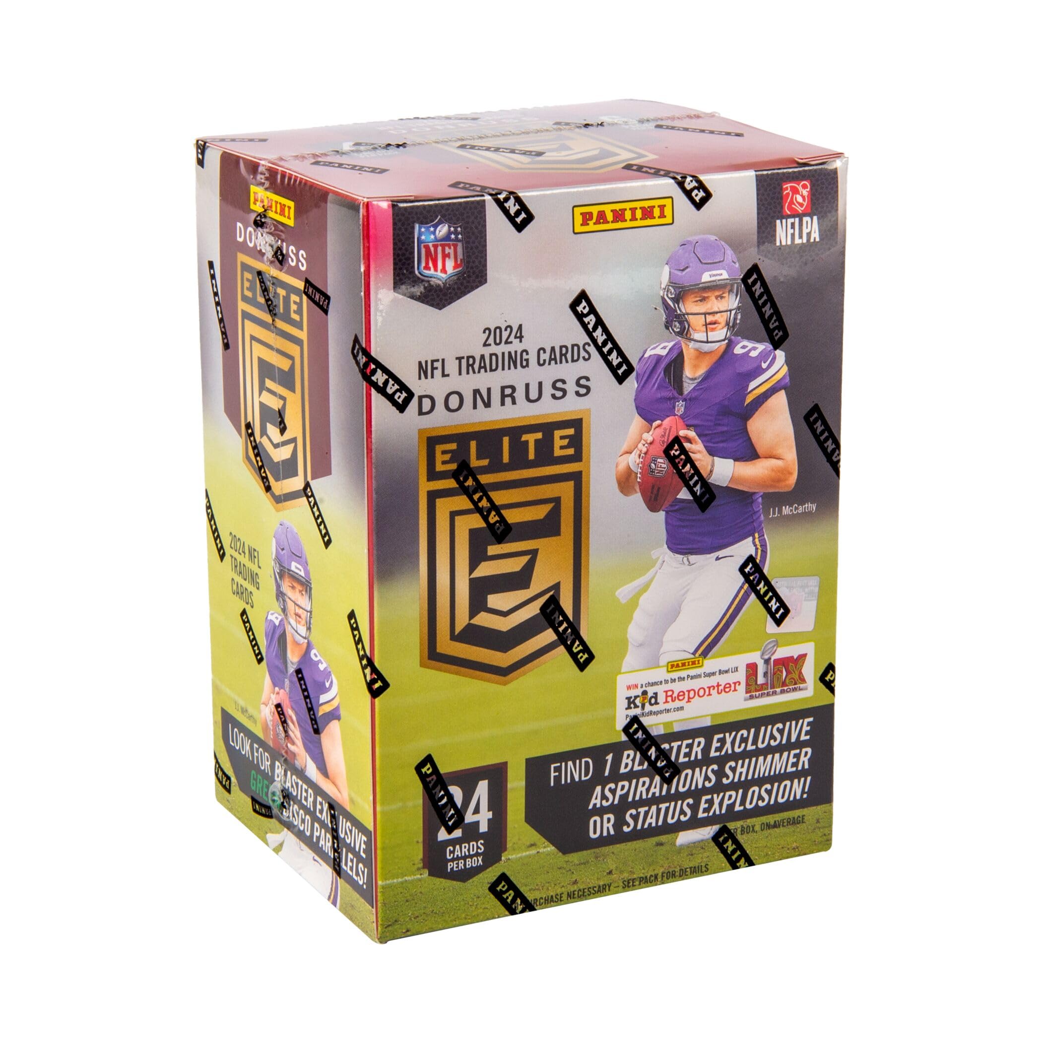 Caja de Cartas coleccionables de fútbol Americano de la NFL de Panini Donruss 2024