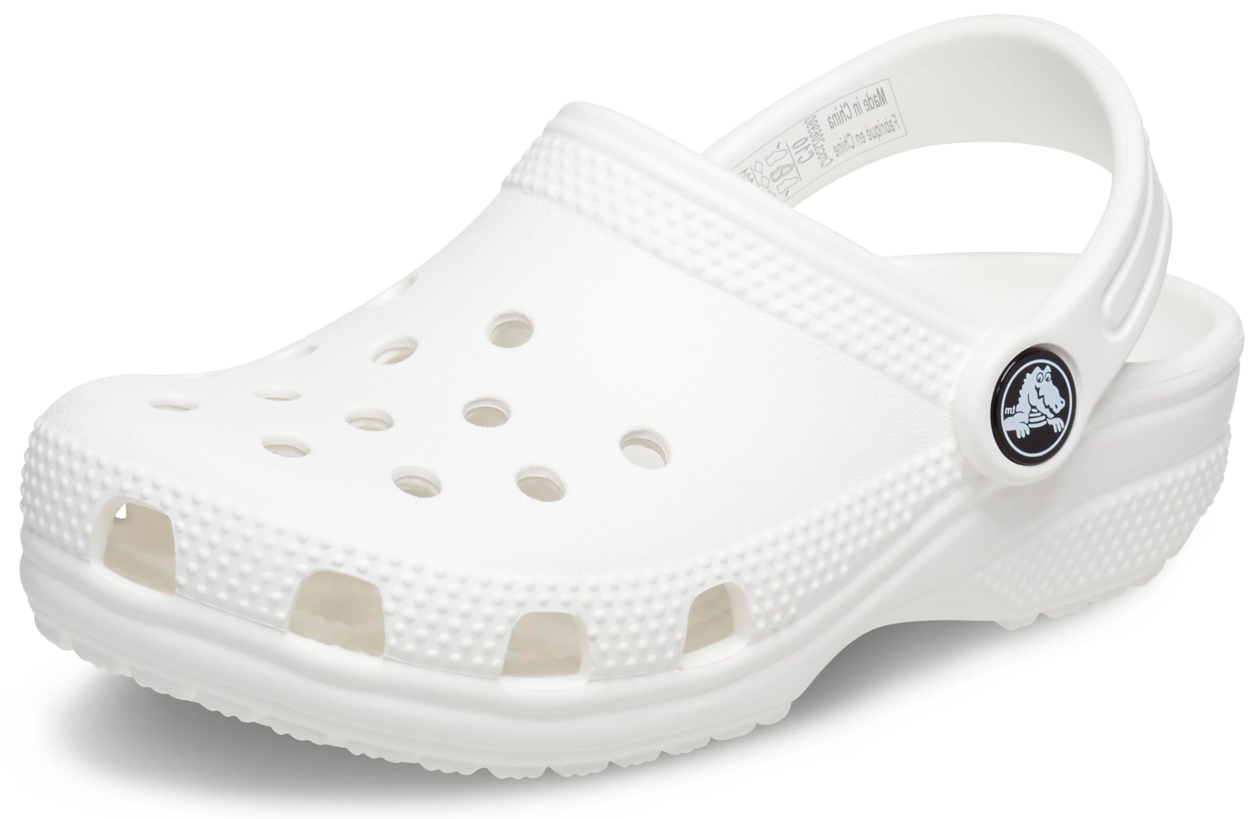 Crocs Classic Clog K Zuecos Unisex niÃ±os, Blanco, 36/37 EU