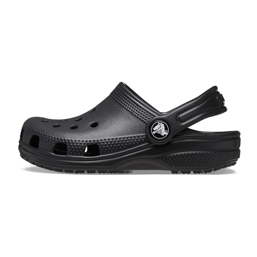 Crocs Classic Clog K Zuecos Unisex niños, Negro, 36/37 EU