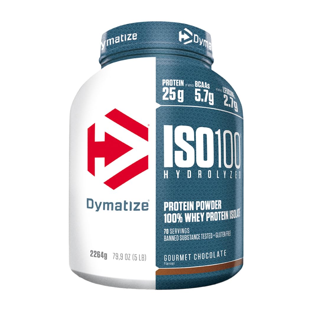 Dymatize ISO 100 Hydrolyzed Gourmet Chocolate 100 2264g