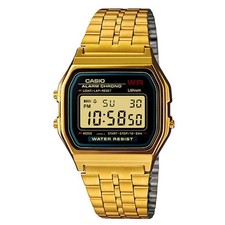 Orologio CASIO A159WGEA-1 VINTAGE Acciaio Dorato Uomo Donna Unisex Classico DD