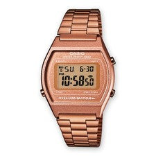 Orologio CASIO B640WC-5AEF Uomo Donna Unisex VINTAGE Classico Rosè Acciaio