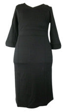 Vestido de mujer Sheego negro vestido corpiño jersey talla grande 44 elástico