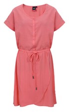 LUHTA AHVENINEN - Vestido de verano para mujer en ROSA, vestido de viscosa, vestido