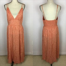 NUEVO SIN ETIQUETAS BB DAKOTA Steve Madden Vestido Midi Sin Mangas Talla M Mujer Kindred Spirit Plunge