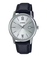 CASIO MTP-V002L-7B3UDF OROLOGIO UOMO PELLE DATA NUMERI ROMANI 37mm SOTTOCOSTO