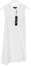 TRICOT CHIC Vestido Mujer US 6 Sin Mangas Brillo Look Elástico Hasta la Rodilla