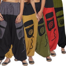Pantalones harén Simandra pantalones bomphose pantalones aladinos pantalones pluder yoga Sarouel holgados ocio