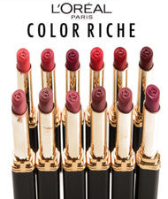 Lápiz labial mate volumen intenso L'Oreal Color Riche tonos surtidos