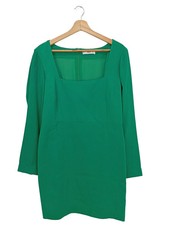 Vestido de cóctel MNG entallado mini elegante verde talla 40