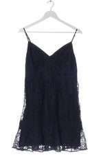 Vestido de encaje Hollister azul T. 40 mujer look de fiesta con encaje