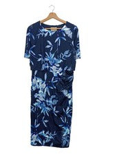Phase Eight Vestidos Manga Corta Azul Talla 40
