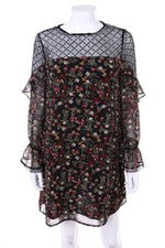 Vestido NEW LOOK Lentejuelas D 36 Negro NUEVO