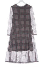 Vestidos elásticos Santini negros talla 36