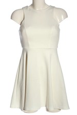 Vestido de verano New Look Petite blanco talla 36 casual elegante poliéster